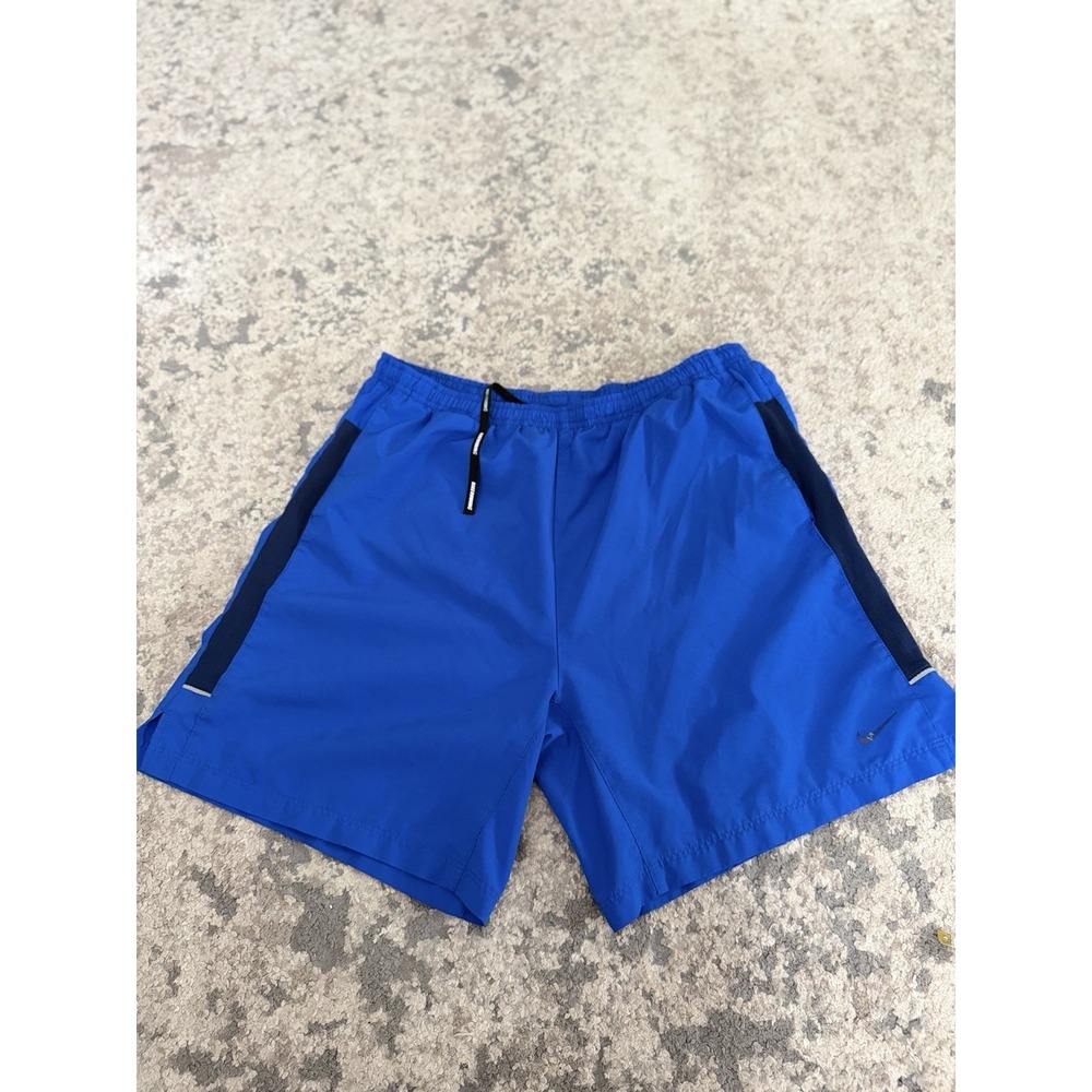 Nike Dri-FIT Men's Athletic Shorts Blue Size M Training Running Gym